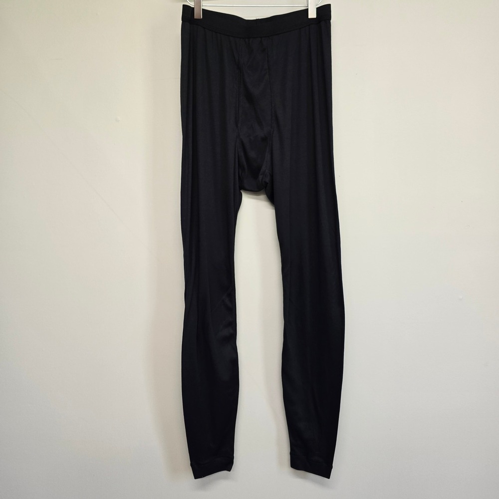 Patagonia Capilene Thermal‎ Base Layer Pants Mens XL Black Made in USA Gorpcore
